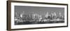 Usa, New York, New York City, Manhattan Skyline from New Jersey-Michele Falzone-Framed Photographic Print