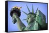 Usa, New York, New York City, Statue of Liberty National Monument-Michele Falzone-Framed Stretched Canvas