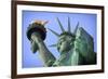 Usa, New York, New York City, Statue of Liberty National Monument-Michele Falzone-Framed Photographic Print