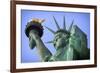 Usa, New York, New York City, Statue of Liberty National Monument-Michele Falzone-Framed Photographic Print