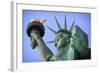 Usa, New York, New York City, Statue of Liberty National Monument-Michele Falzone-Framed Photographic Print