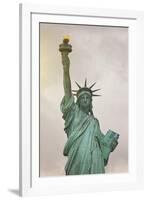 Usa, New York, New York City, Statue of Liberty National Monument-Michele Falzone-Framed Photographic Print