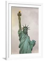 Usa, New York, New York City, Statue of Liberty National Monument-Michele Falzone-Framed Photographic Print