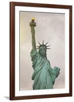 Usa, New York, New York City, Statue of Liberty National Monument-Michele Falzone-Framed Photographic Print