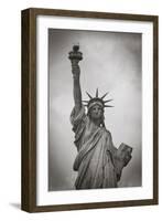 Usa, New York, New York City, Statue of Liberty National Monument-Michele Falzone-Framed Photographic Print