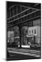 USA, New York, Queens, Astoria, under the subway-Christian Heeb-Mounted Photographic Print