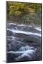 USA, New York State. Buttermilk Falls in autumn, Adirondack Mountains-Chris Murray-Mounted Photographic Print