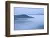 USA, New York State. Mountains enshrouded in morning fog, Adirondack Mountains.-Chris Murray-Framed Photographic Print