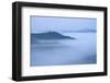 USA, New York State. Mountains enshrouded in morning fog, Adirondack Mountains.-Chris Murray-Framed Photographic Print