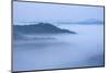 USA, New York State. Mountains enshrouded in morning fog, Adirondack Mountains.-Chris Murray-Mounted Photographic Print