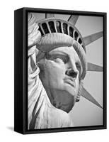 USA, New York, Statue of Liberty-Alan Copson-Framed Stretched Canvas