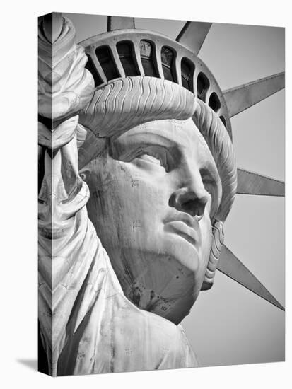 USA, New York, Statue of Liberty-Alan Copson-Stretched Canvas