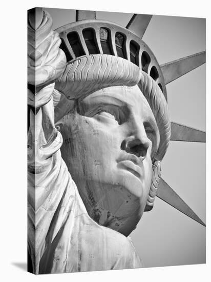 USA, New York, Statue of Liberty-Alan Copson-Stretched Canvas