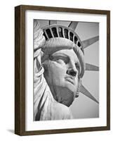 USA, New York, Statue of Liberty-Alan Copson-Framed Photographic Print