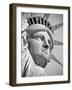 USA, New York, Statue of Liberty-Alan Copson-Framed Photographic Print