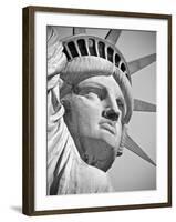 USA, New York, Statue of Liberty-Alan Copson-Framed Photographic Print