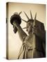 USA, New York, Statue of Liberty-Alan Copson-Stretched Canvas