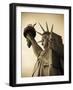 USA, New York, Statue of Liberty-Alan Copson-Framed Photographic Print