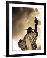 USA, New York, Statue of Liberty-Alan Copson-Framed Photographic Print