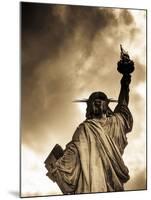 USA, New York, Statue of Liberty-Alan Copson-Mounted Photographic Print