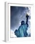 USA, New York, Statue of Liberty-Alan Copson-Framed Photographic Print