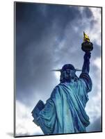 USA, New York, Statue of Liberty-Alan Copson-Mounted Photographic Print