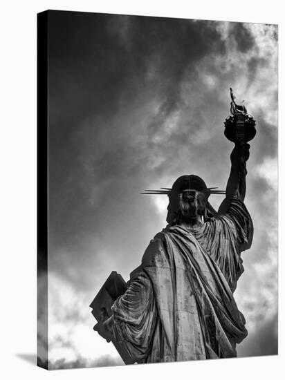 USA, New York, Statue of Liberty-Alan Copson-Stretched Canvas