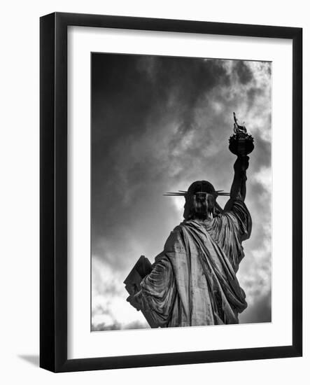 USA, New York, Statue of Liberty-Alan Copson-Framed Photographic Print