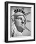 USA, New York, Statue of Liberty-Alan Copson-Framed Photographic Print