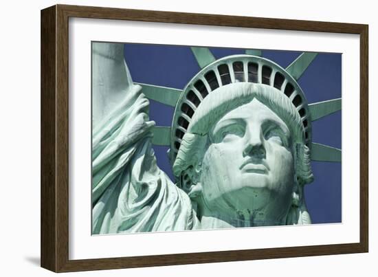 Usa, New York, Statue of Liberty-kropic-Framed Photographic Print