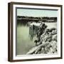 Usa,-Niagara Falls, Snow Effects at Table Rock-Leon, Levy et Fils-Framed Photographic Print