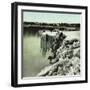 Usa,-Niagara Falls, Snow Effects at Table Rock-Leon, Levy et Fils-Framed Photographic Print