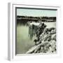 Usa,-Niagara Falls, Snow Effects at Table Rock-Leon, Levy et Fils-Framed Photographic Print