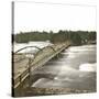 Usa,-Niagara Falls, the Bridge Above the Rapids-Leon, Levy et Fils-Stretched Canvas