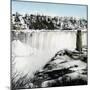 Usa- Niagara Falls, the Terrapine Tower in Winter-Leon, Levy et Fils-Mounted Photographic Print