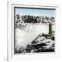 Usa- Niagara Falls, the Terrapine Tower in Winter-Leon, Levy et Fils-Framed Photographic Print