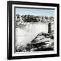 Usa- Niagara Falls, the Terrapine Tower in Winter-Leon, Levy et Fils-Framed Photographic Print