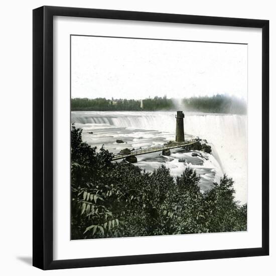 Usa,-Niagara Falls, the Terrapine Tower-Leon, Levy et Fils-Framed Photographic Print