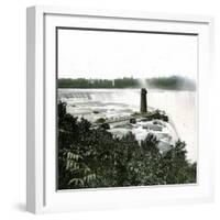 Usa,-Niagara Falls, the Terrapine Tower-Leon, Levy et Fils-Framed Photographic Print