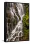 USA, North Carolina, Brevard. Waterfall in Dupont State Forest-Jaynes Gallery-Framed Stretched Canvas