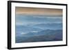 USA, North Carolina, Grandfather Mountain State Park, View of the Blue Ridge Mountains-Walter Bibikow-Framed Photographic Print