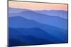 USA, North Carolina, Great Smoky Mountains National Park. Mountain landscape at sunrise.-Jaynes Gallery-Mounted Photographic Print
