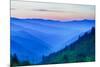 USA, North Carolina, Great Smoky Mountains National Park. Mountain landscape at sunrise.-Jaynes Gallery-Mounted Photographic Print