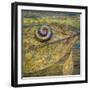 USA, North Carolina, Joyce Kilmer Memorial Forest. Centipede on a leaf.-Jaynes Gallery-Framed Photographic Print