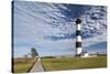 USA, North Carolina, Outer Banks National Seashore, Bodie Island, Bodie Island Lighthouse-Walter Bibikow-Stretched Canvas