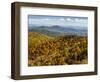 USA, North Carolina, Pisgah National Forest, View from the Blue Ridge Parkway's East Fork Overlook-Ann Collins-Framed Photographic Print