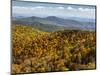 USA, North Carolina, Pisgah National Forest, View from the Blue Ridge Parkway's East Fork Overlook-Ann Collins-Mounted Photographic Print