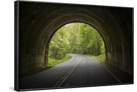 USA, North Carolina. Tunnel on the Blue Ridge Parkway-Jaynes Gallery-Framed Photographic Print