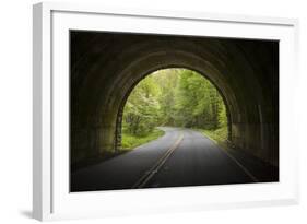 USA, North Carolina. Tunnel on the Blue Ridge Parkway-Jaynes Gallery-Framed Photographic Print