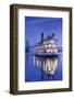 USA, North Carolina, Wilmington, River Boats on the Cape Fear River-Walter Bibikow-Framed Photographic Print